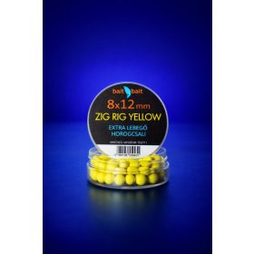   Zig Rig Csalik Extra Lebegő Horogcsali Sárga (Yellow) 8x12 mm 20 g